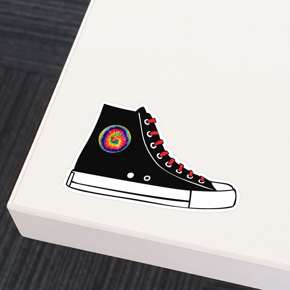 Hippie Shoes Sticker Decal