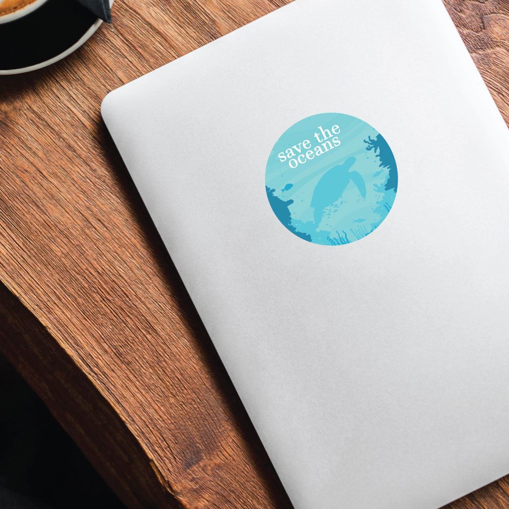 Save The Oceans Sticker Decal